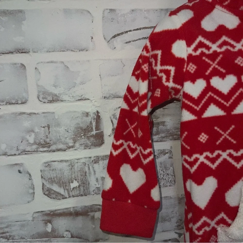 Carters cozy red